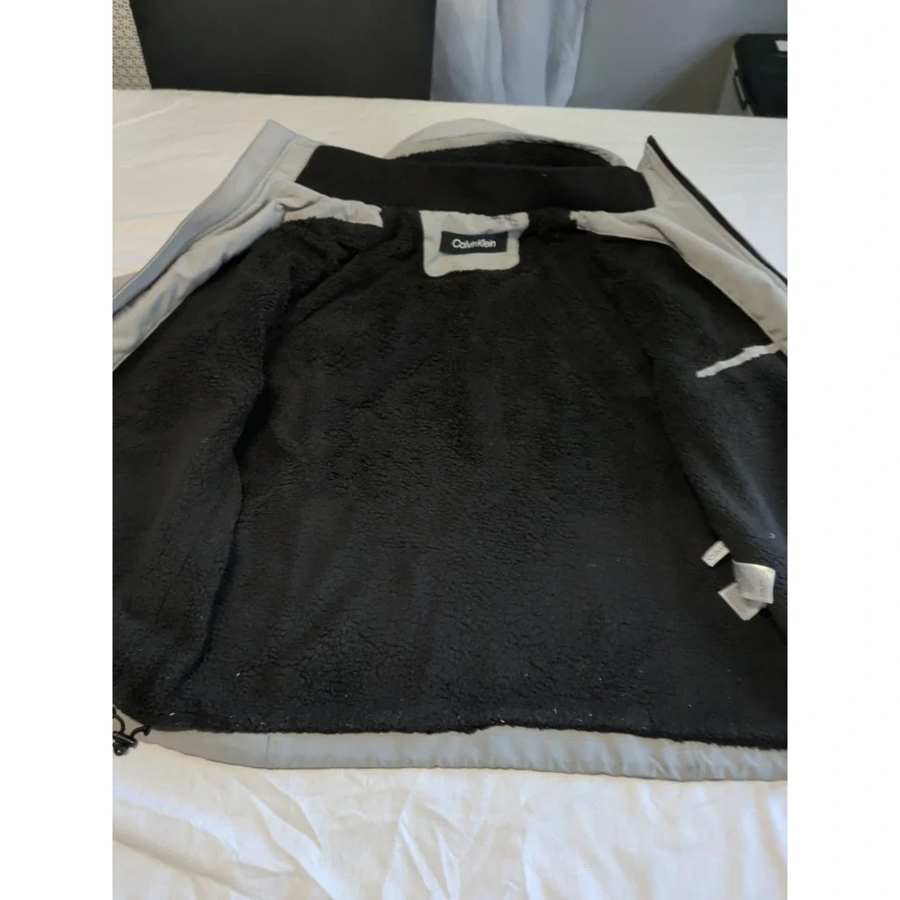 calvin klein LARGE White winter jacket men